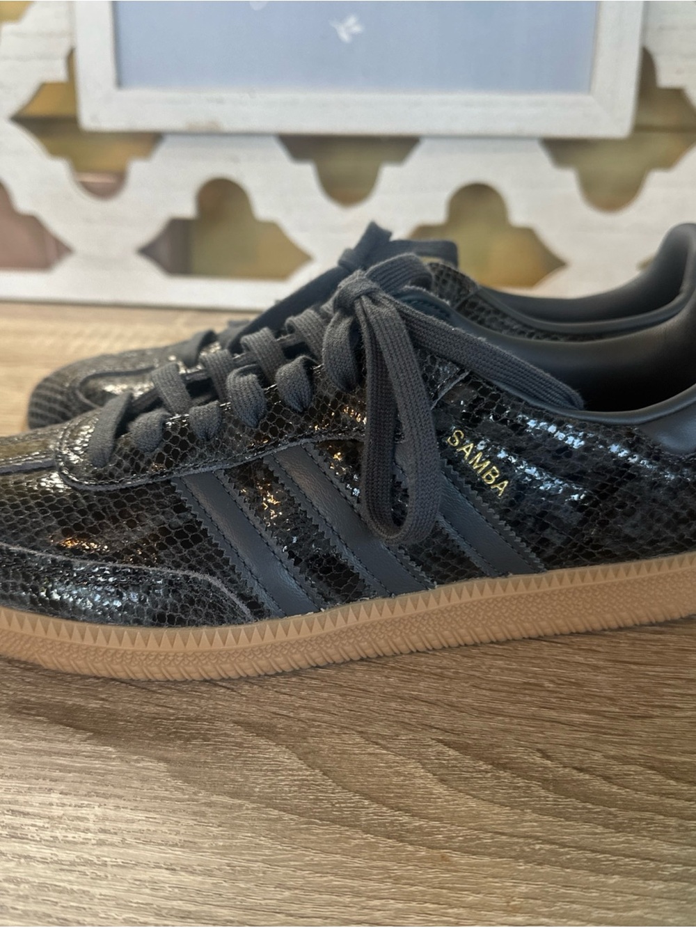 Adidas Women's Samba Og 'Snakeskin Pack Black' Women's - size 9 never worn